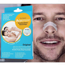 Load image into Gallery viewer, Acusnore Anti Snore &#39;Breathe Better&#39; Nasal Strips