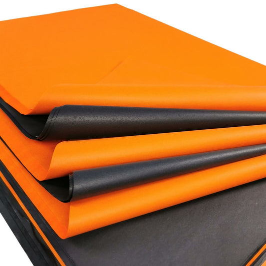 Halloween Crepe Paper Black Orange