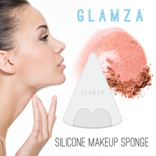 Load image into Gallery viewer, Glamza Triangle Silicone Make Up Sponge