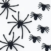 Load image into Gallery viewer, Halloween Spiders Bag of 100 - Mini &amp; Large