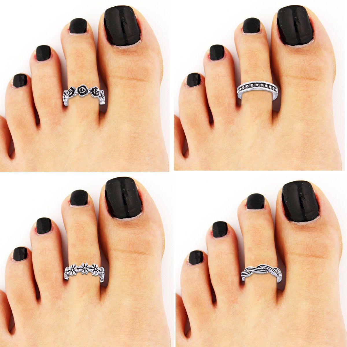 Glamza Toe Rings