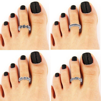 Glamza Toe Rings