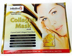 Infinitive Beauty Crystal 24K Gold Collagen Face Mask