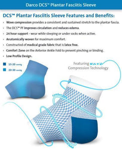 Pain Relief Plantar Compression Ankles Socks