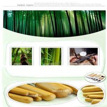 Load image into Gallery viewer, 11pc Luxury Bamboo Makeup Brushes with Pouch