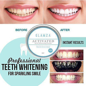 Glamza Teeth Whitening Charcoal 50g
