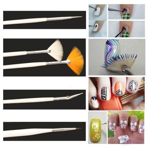 Glamza Nail Art 20pc Dotting & Brush Set