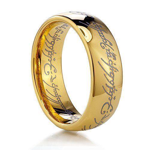 Mens Lord Vintage Gold and Silver Rings
