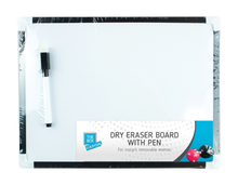 Load image into Gallery viewer, Generise Mini A4 (30cm x 22cm) Whiteboard with Marker Pen and 2 Magnets