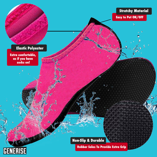 Generise Non Slip Quick Dry Water Shoes - Pair