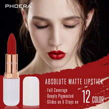 Load image into Gallery viewer, Phoera Absolute Matte Lipstick
